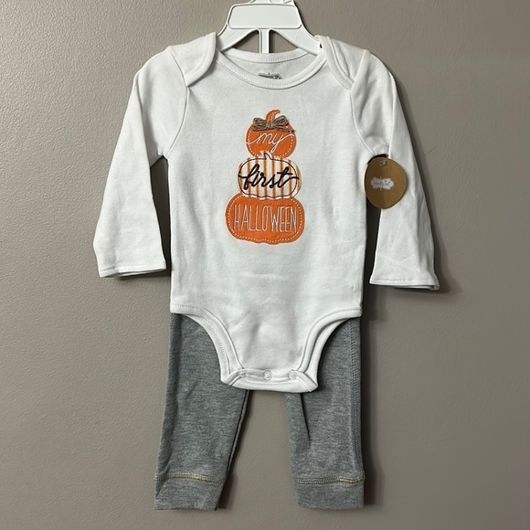 NWT Mud Pie My First Halloween Outfit 3-6 Months - Picture 1 of 5
